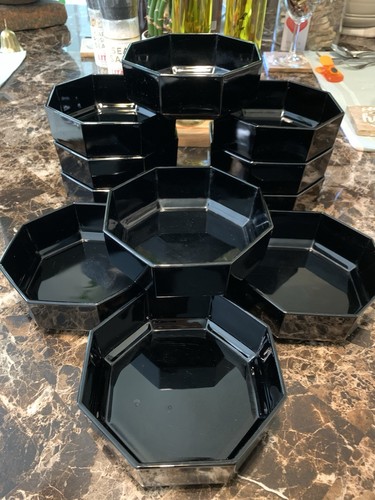 Arcoroc black salad - pc,